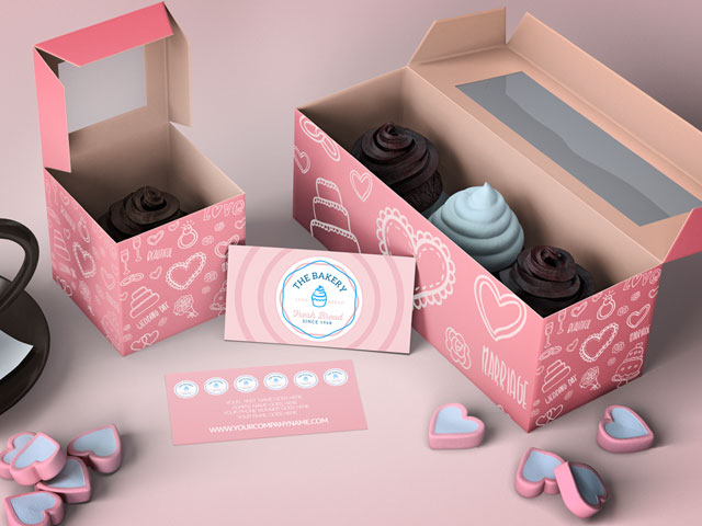 Cup Cake Box