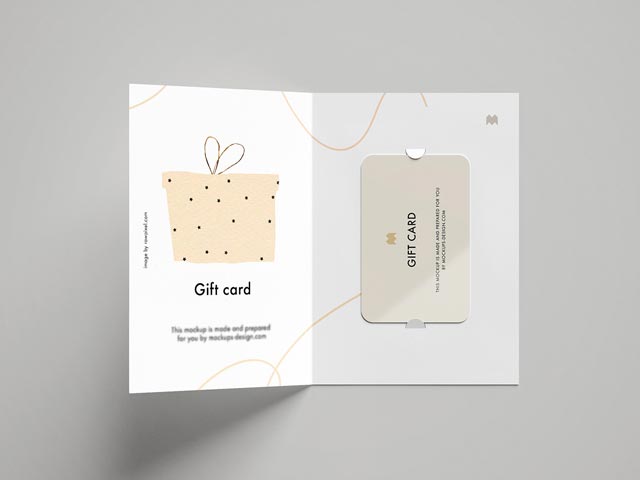 Die-cut Gift Cards